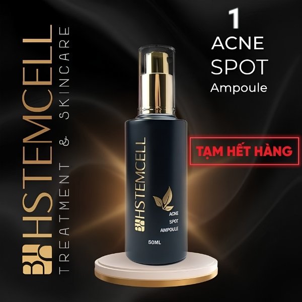 Tế bào gốc thực vật Acne Spot Ampoule trị mụn chống sưng đỏ